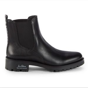 Sam Edelman Jaclyn Waterproof Leather Chelsea Boots 8
